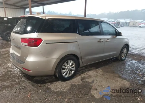 2017 Kia Sedona Lx z USA, uszkodzony, nr VIN KNDMB5C14H6225446